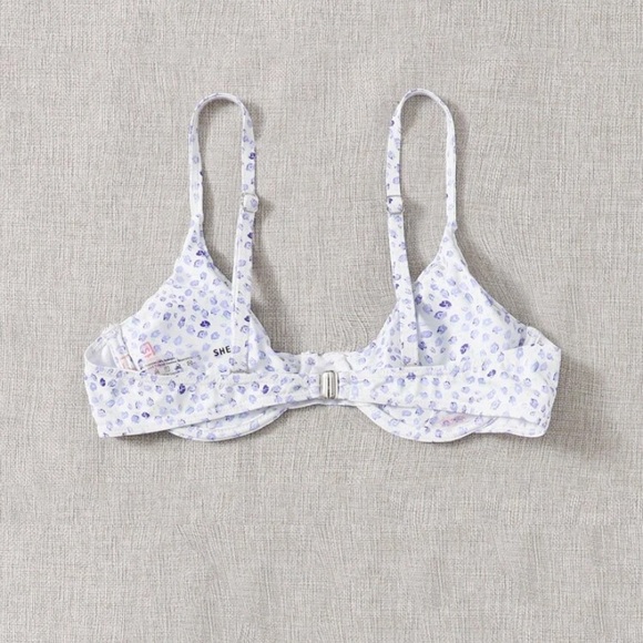 Patterned Underwire Bikini Top - Picture 2 of 6